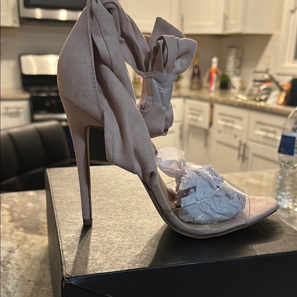 Elegant Women's High Heel Shoes in Pink